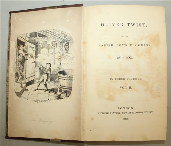 Dickens, Charles - Oliver Twist, or the Parish Boys Progress,